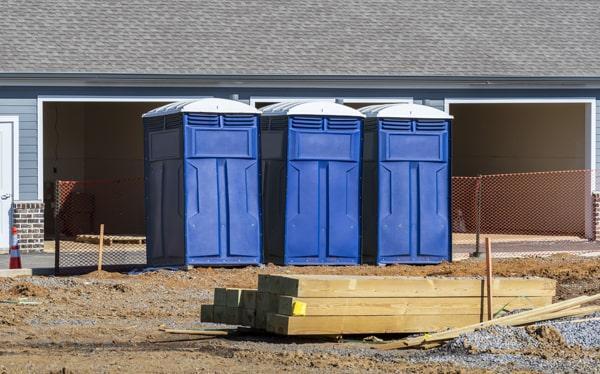 the average cost of renting a job site porta potty is around $-$ per month