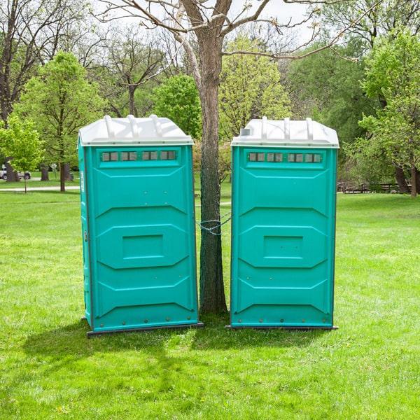 if a long-term porta potty requires maintenance or repairs, contact the rental company immediately to schedule service